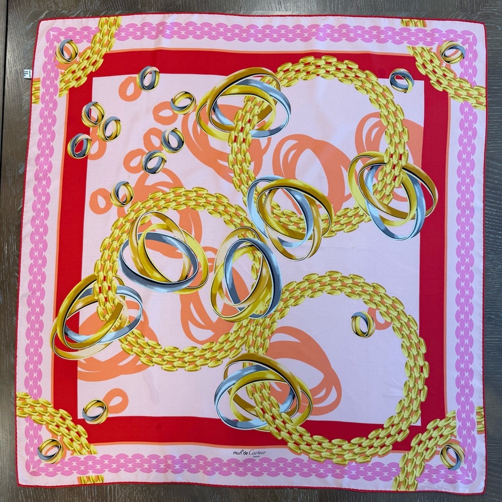Authentic Cartier Scarf